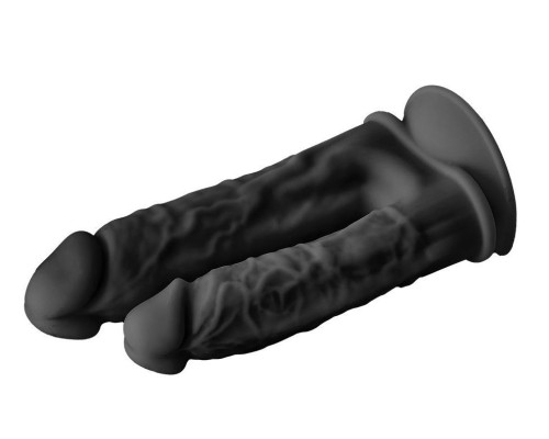Заказать Черный анально-вагинальный фаллоимитатор Double Penetrator - 19,5 см. Заказать Черный анально-вагинальный фаллоимитатор Double Penetrator - 19,5 см.