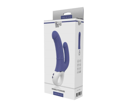 Заказать Синий анально-вагинальный вибратор Double Pleasure - 23,5 см. Заказать Синий анально-вагинальный вибратор Double Pleasure - 23,5 см.