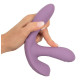 Фиолетовый тройной вибратор MIREVA RC Triple Hands-Free Vibrator