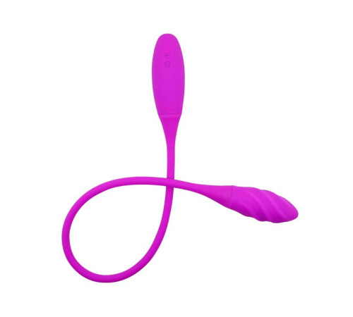 Двусторонний вибромассажер на гибком стержне Snaky Vibe - 60 см. Двусторонний вибромассажер на гибком стержне Snaky Vibe - 60 см.