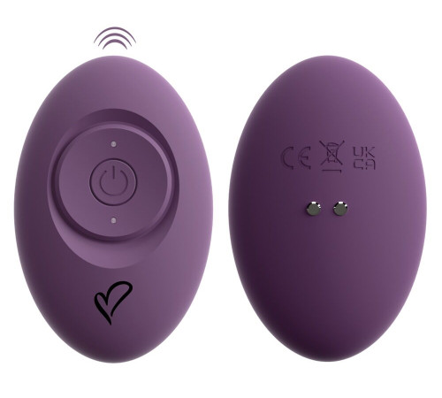 Фиолетовый тройной вибратор MIREVA RC Triple Hands-Free Vibrator