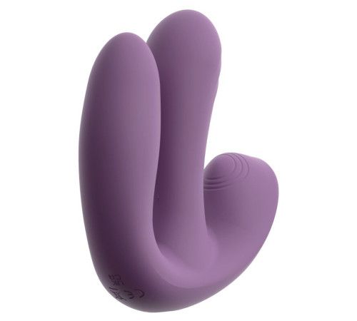Фиолетовый тройной вибратор MIREVA RC Triple Hands-Free Vibrator