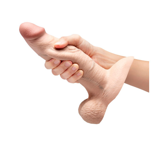 Телесный анальный фаллоимитатор Slipskin 8’’ Girthy - 20,3 см. Телесный анальный фаллоимитатор Slipskin 8’’ Girthy - 20,3 см.