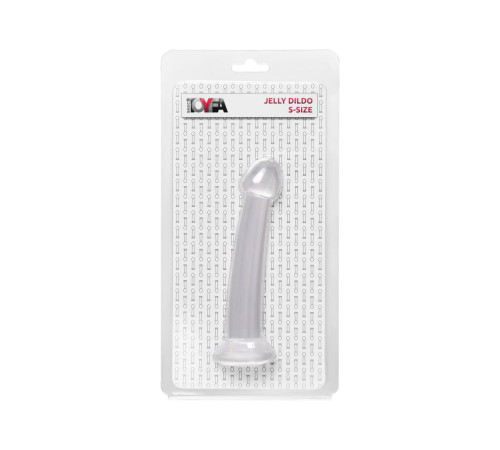 Прозрачный фаллоимитатор Jelly Dildo S - 15,5 см. Прозрачный фаллоимитатор Jelly Dildo S - 15,5 см.