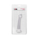 Прозрачный фаллоимитатор Jelly Dildo S - 15,5 см.