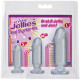 Заказать Набор прозрачных анальных фаллоимитаторов Crystal Jellies Anal Starter Kit