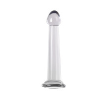 Прозрачный фаллоимитатор Jelly Dildo S - 15,5 см.