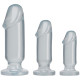 Заказать Набор прозрачных анальных фаллоимитаторов Crystal Jellies Anal Starter Kit