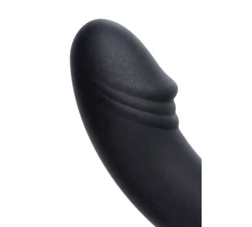 Черный анальный фаллоимитатор Dorado - 18 см.