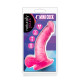 Заказать Розовый фаллоимитатор на присоске NATURALLY YOURS 4INCH MINI - 12 см.