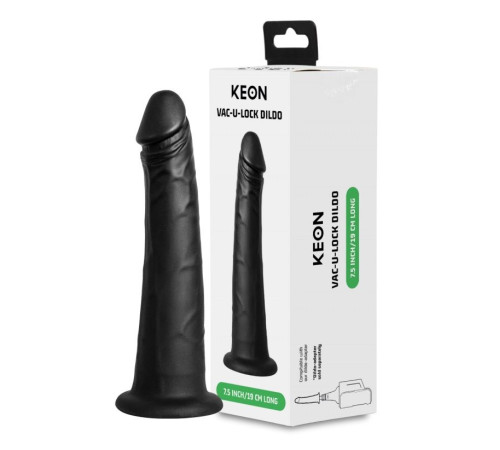 Черный полый фаллоимитатор для KIIROO Keon - 19,1 см. Черный полый фаллоимитатор для KIIROO Keon - 19,1 см.