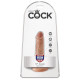 Заказать Анальный фаллоимитатор-мулат на присоске 5 Cock - 14 см.
