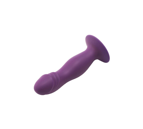 Фиолетовый фаллоимитатор Pleasure Dildo - 14,6 см. Фиолетовый фаллоимитатор Pleasure Dildo - 14,6 см.