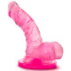 Заказать Розовый фаллоимитатор на присоске NATURALLY YOURS 4INCH MINI - 12 см.