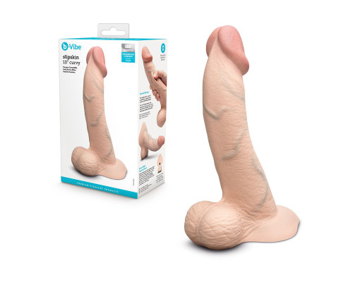 Заказать Телесный анальный фаллоимитатор Slipskin 10’’ Curved - 25 см. Заказать Телесный анальный фаллоимитатор Slipskin 10’’ Curved - 25 см.