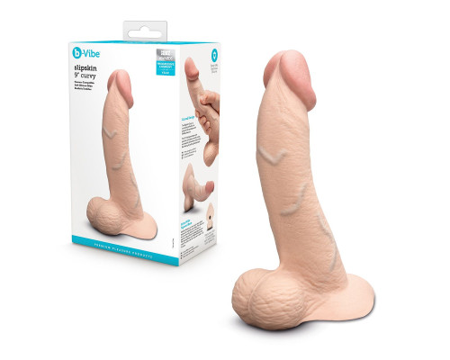 Заказать Телесный анальный фаллоимитатор Slipskin 9’’ Curved - 22 см. Заказать Телесный анальный фаллоимитатор Slipskin 9’’ Curved - 22 см.