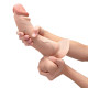 Заказать Телесный анальный фаллоимитатор Slipskin 10’’ Curved - 25 см.