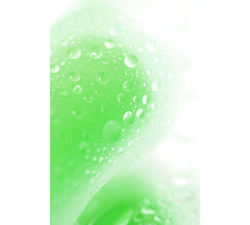 Зеленая, светящаяся в темноте анальная втулка Mortimer Glow - 12,5 см.