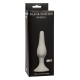 Заказать Светло-серая анальная пробка Slim Anal Plug Large - 12,5 см.