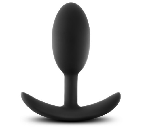 Черная анальная пробка Silicone Vibra Slim Plug Medium - 10,2 см. Черная анальная пробка Silicone Vibra Slim Plug Medium - 10,2 см.
