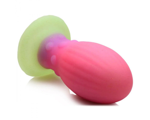 Заказать Розовая пробка-яйцо Xeno Egg - 13,3 см.