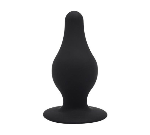Черный анальный стимулятор DUAL DENSITY PLEASURE PLUG M - 9,3 см. Черный анальный стимулятор DUAL DENSITY PLEASURE PLUG M - 9,3 см.