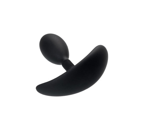 Черная анальная втулка Tord S - 8,5 см.
