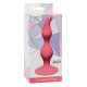 Заказать Розовая анальная пробка Curved Anal Plug Pink - 12,5 см.