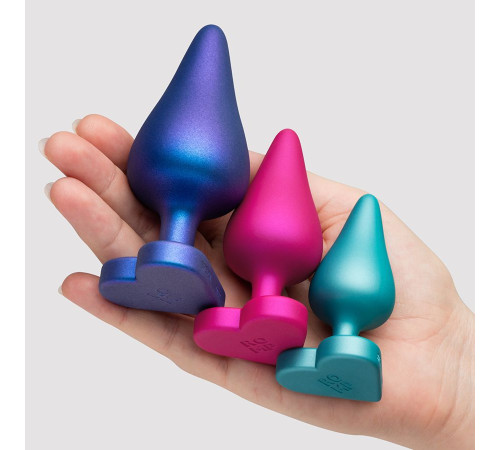 Набор из 3 анальных пробок Romp Luster