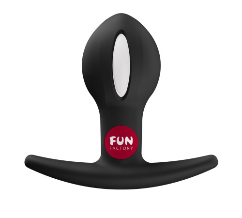 Черная анальная пробка B Ball Uno - 7,3 см.