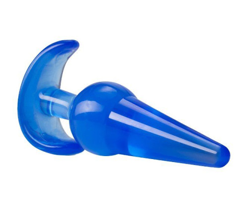 Синяя анальная пробка в форме якоря Large Anal Plug - 12,2 см.