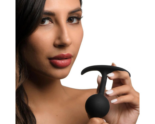 Заказать Черная анальная пробка с утяжелением Premium Silicone 3.9 Weighted Round Plug - 9,9 см. Заказать Черная анальная пробка с утяжелением Premium Silicone 3.9 Weighted Round Plug - 9,9 см.