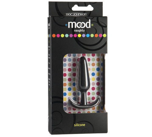 Анальная пробка для ношения Mood Naughty 3 Silicone - 7,6 см. Анальная пробка для ношения Mood Naughty 3 Silicone - 7,6 см.