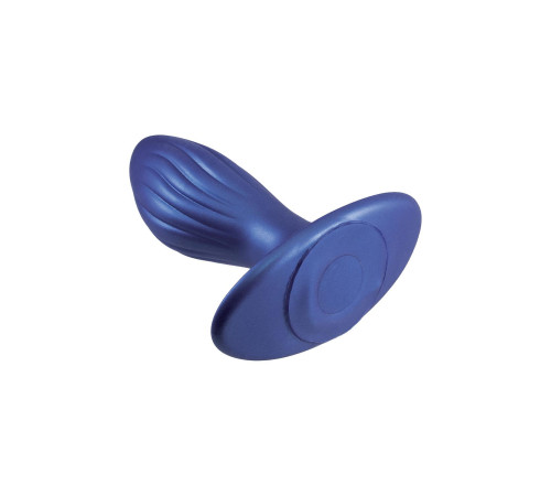 Синяя анальная пробка G Stuck Silicone Anal Plug - 12,5 см.