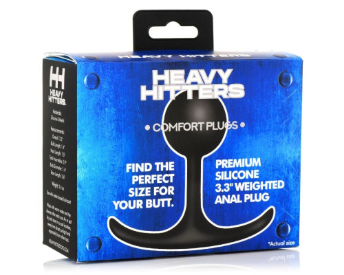 Заказать Черная анальная пробка с утяжелением Premium Silicone 3.3 Weighted Round Plug - 8,4 см. Заказать Черная анальная пробка с утяжелением Premium Silicone 3.3 Weighted Round Plug - 8,4 см.