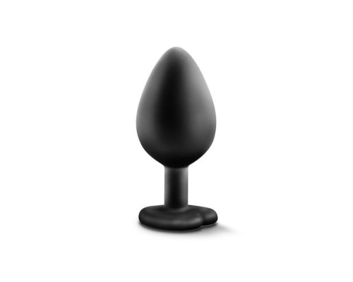 Заказать Черная анальная втулка с прозрачным кристаллом Bling Plug Medium - 8,2 см. Заказать Черная анальная втулка с прозрачным кристаллом Bling Plug Medium - 8,2 см.