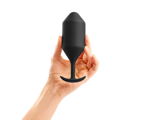 Заказать Чёрная пробка для ношения B-vibe Snug Plug 5 - 14 см. Заказать Чёрная пробка для ношения B-vibe Snug Plug 5 - 14 см.