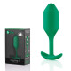 Заказать Зеленая пробка для ношения B-vibe Snug Plug 2 - 11,4 см.