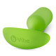 Заказать Лаймовая пробка для ношения B-vibe Snug Plug 3 - 12,7 см.