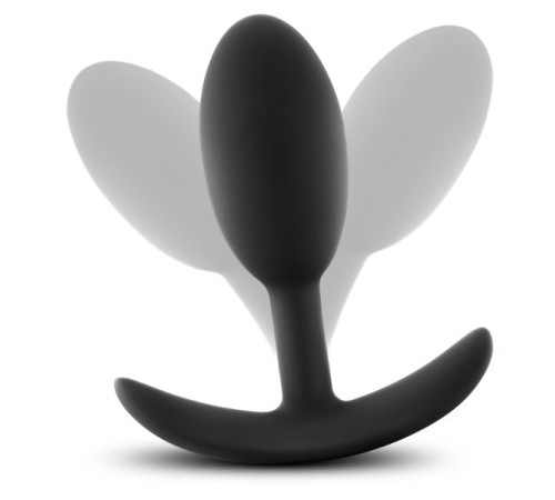 Черная анальная пробка Silicone Vibra Slim Plug Medium - 10,2 см. Черная анальная пробка Silicone Vibra Slim Plug Medium - 10,2 см.