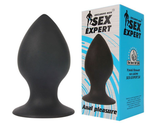 Заказать Чёрная анальная втулка Sex Expert - 8 см. Заказать Чёрная анальная втулка Sex Expert - 8 см.
