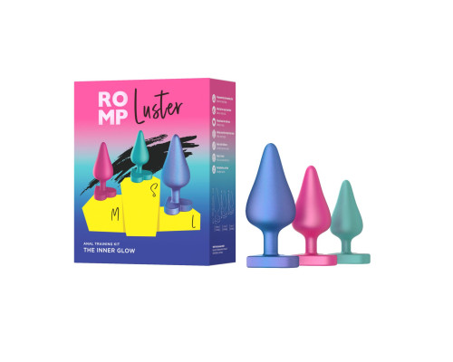Заказать Набор из 3 анальных пробок Romp Luster Заказать Набор из 3 анальных пробок Romp Luster