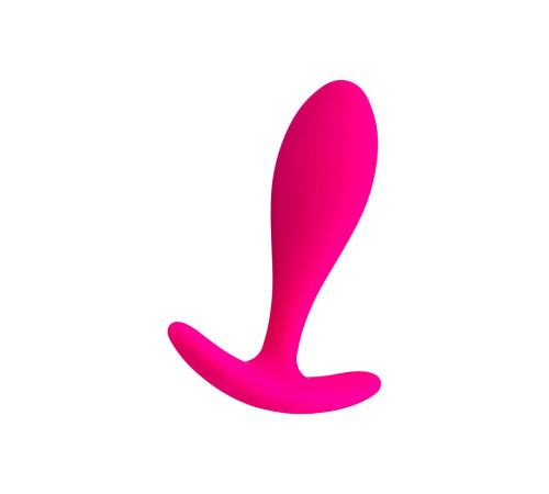 Розовая анальная втулка Hub - 7,2 см.