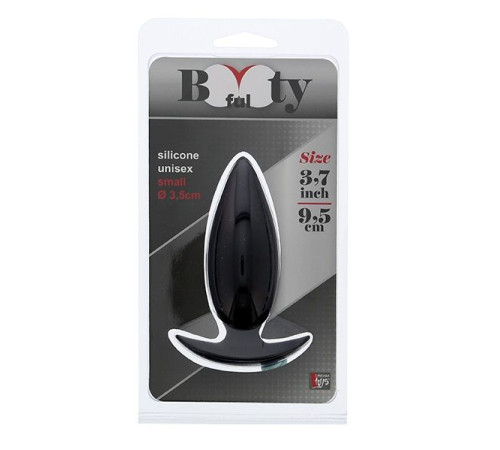 Малая анальная пробка BOOTYFUL ANAL PLUG SMALL - 9,5 см.
