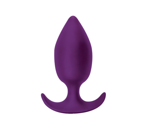 Фиолетовая пробка со смещенным центром тяжести Insatiable - 10,5 см.