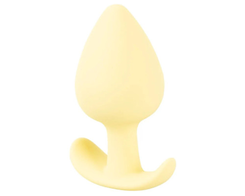 Заказать Жёлтая анальная втулка Mini Butt Plug - 6 см. Заказать Жёлтая анальная втулка Mini Butt Plug - 6 см.