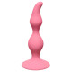 Заказать Розовая анальная пробка Curved Anal Plug Pink - 12,5 см.