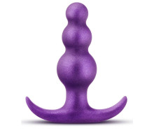 Фиолетовая анальная пробка The Supernova Plug - 7,6 см.