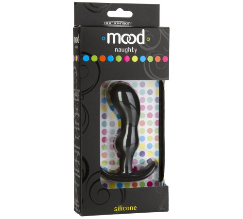 Анальная пробка для ношения Mood Naughty 2 3.5  Silicone - 8,9 см.