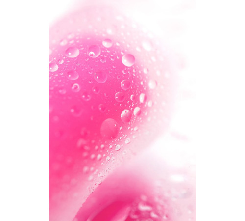 Розовая, светящаяся в темноте анальная втулка Cain Glow - 10 см.